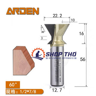 Mũi phay đánh chỉ Arden 0312