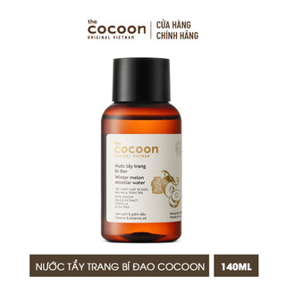 Nước tẩy trang bí đao Cocoon tẩy sạch makeup & giảm dầu 140ml