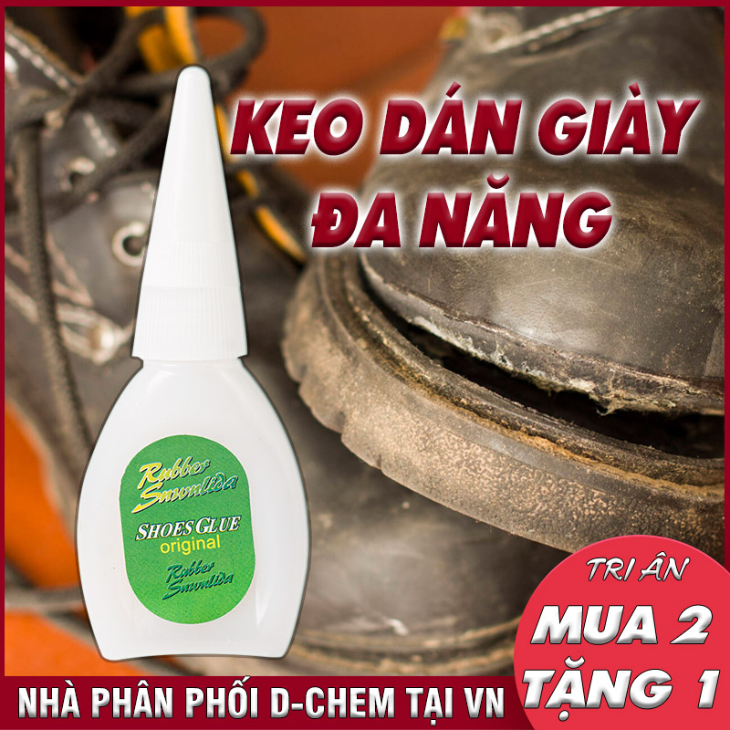 Keo Dán Giày Trong Suốt Siêu Dính Đa Năng Chính Hãng Shoe Glue Original Chuyên Dụng Cho Giày Dép Thể Thao Sneaker