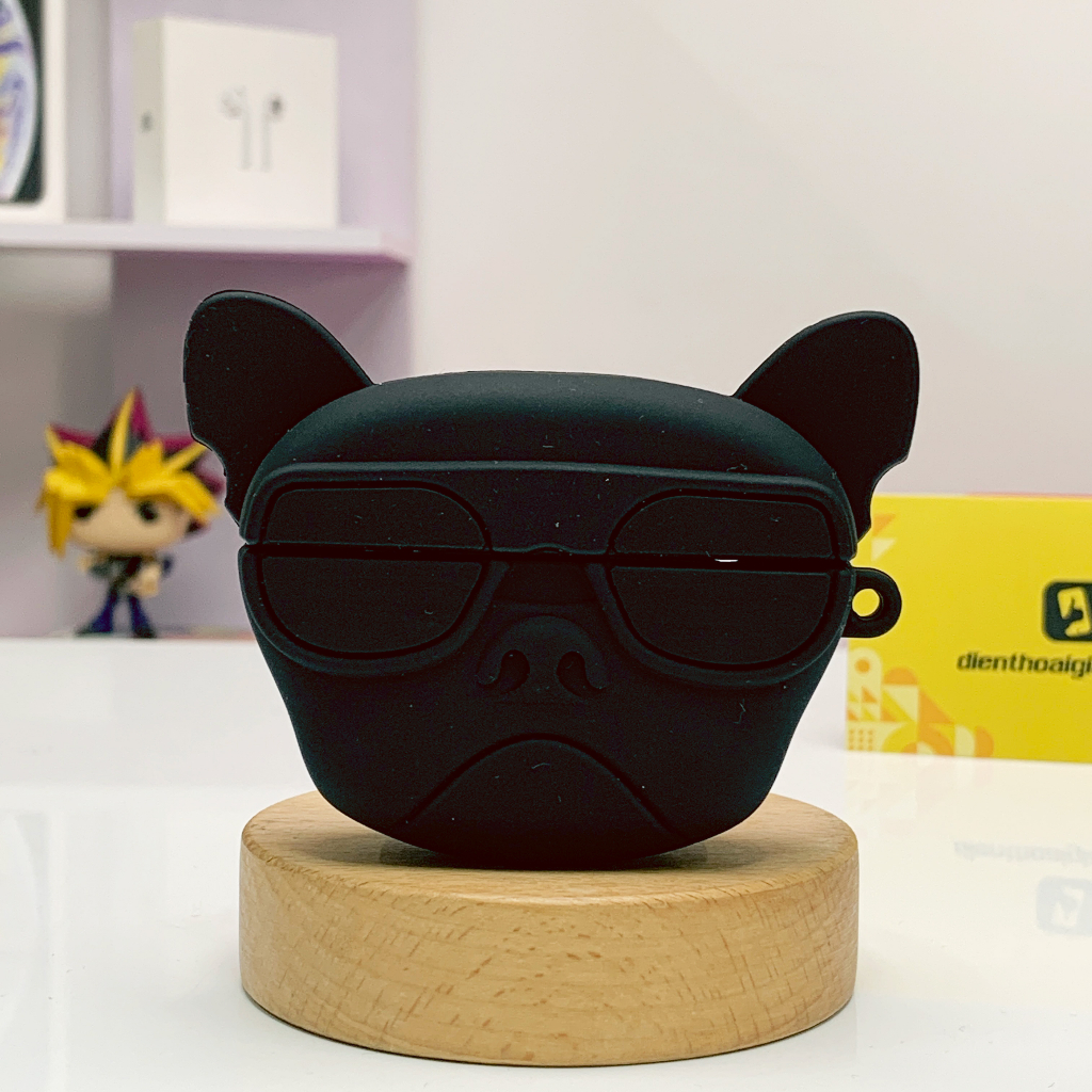 Vỏ đựng ốp CASE AIRPOD 1/2/3/Pro Bằng Silicon Trơn, Hình Hoạt Hình Dễ Thương bảo vệ tai nghe không dây