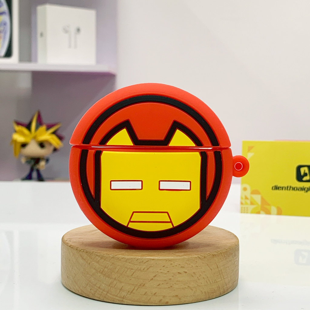 Vỏ đựng ốp CASE AIRPOD 1/2/3/Pro Bằng Silicon Trơn, Hình Hoạt Hình Dễ Thương bảo vệ tai nghe không dây