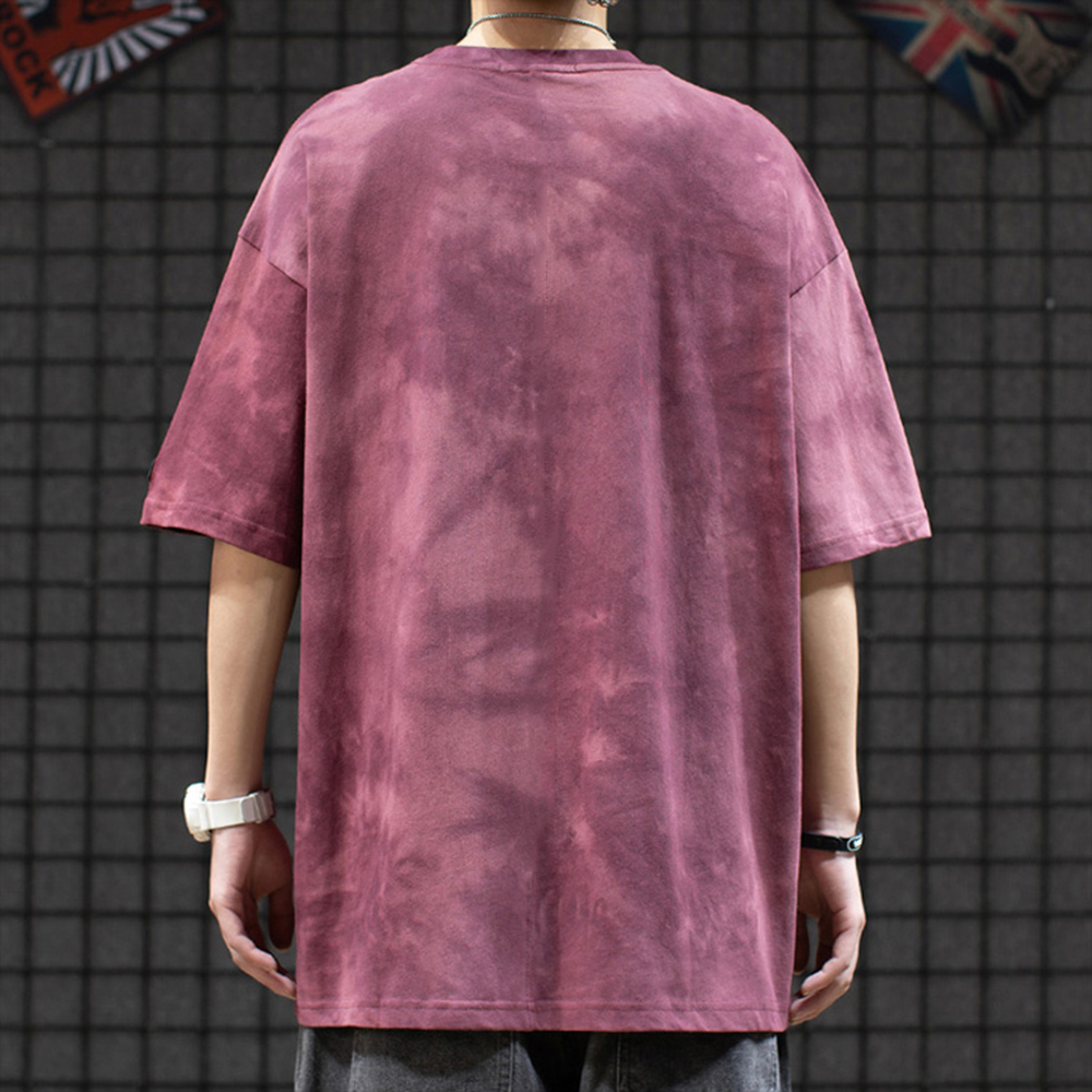 Áo thun Tshirt nam nữ unisex loang fom rộng gấu túi ao top nam 90000182