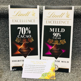 Socola thanh lindt excellence 100g