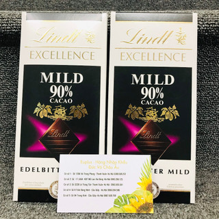 SOCOLA THANH LINDT EXCELLENCE 100G (các vị), mẫu mã có thể thay đổi theo từng đợt về hàng