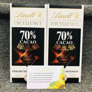 SOCOLA THANH LINDT EXCELLENCE 100G (các vị), mẫu mã có thể thay đổi theo từng đợt về hàng