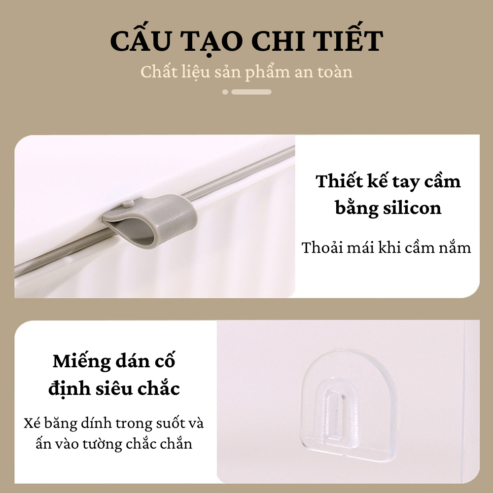 Thùng Rác Nắp Lật Mado Treo Tủ Bếp Thiết Kế Thông minh Tiết Kiệm Không Gian