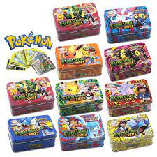 ĐỒ CHƠI HỘP BÀI SẮT POKEMON