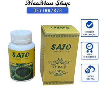 Tảo sato _ tảo xoắn dạng bột