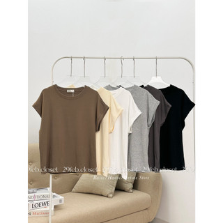 Áo phông tay hến cổ tròn - 29feb.closet - A237