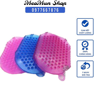 Chải thông kinh lạc massage 2 mặt silicon mềm