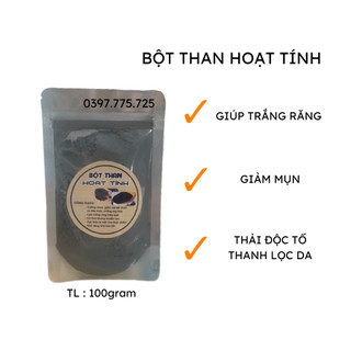 100gram bột than tre hoạt tính