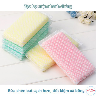 Set 5 Mút Rửa Chén Tạo Bọt Kháng Khuẩn DAISO