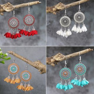 Bông Tai, Hoa Tai Nữ Phong Cách Bohemian Vintage Cá Tính Giá Rẻ
