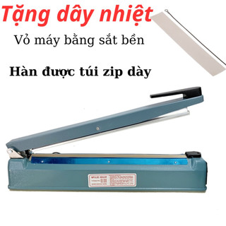Máy hàn miệng túi dập tay pfs400 vỏ sắt hàn nhiều chất liệu túi, hàn nhanh đường hàn chắc chắn không bung 40cm