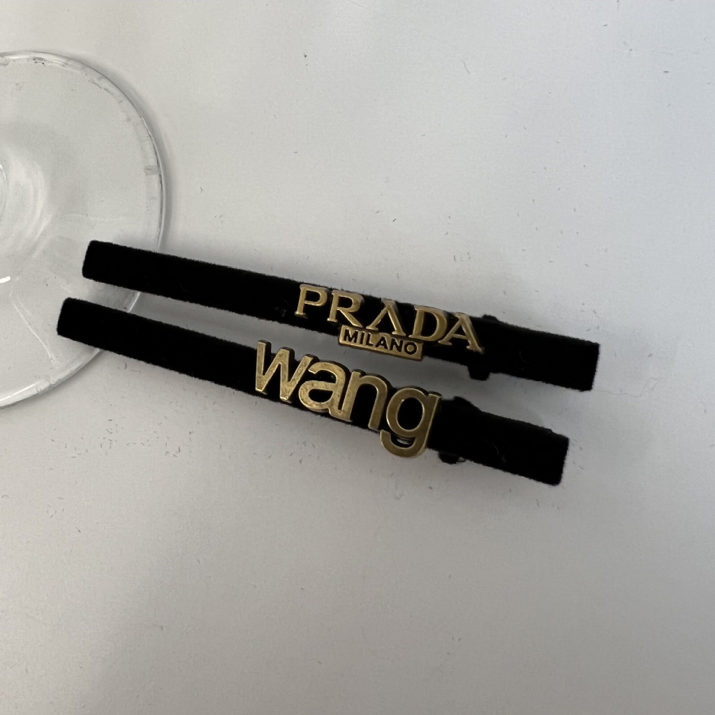 Kẹp tóc mỏ Vịt bằng đồng đính Chữ dành cho nữ