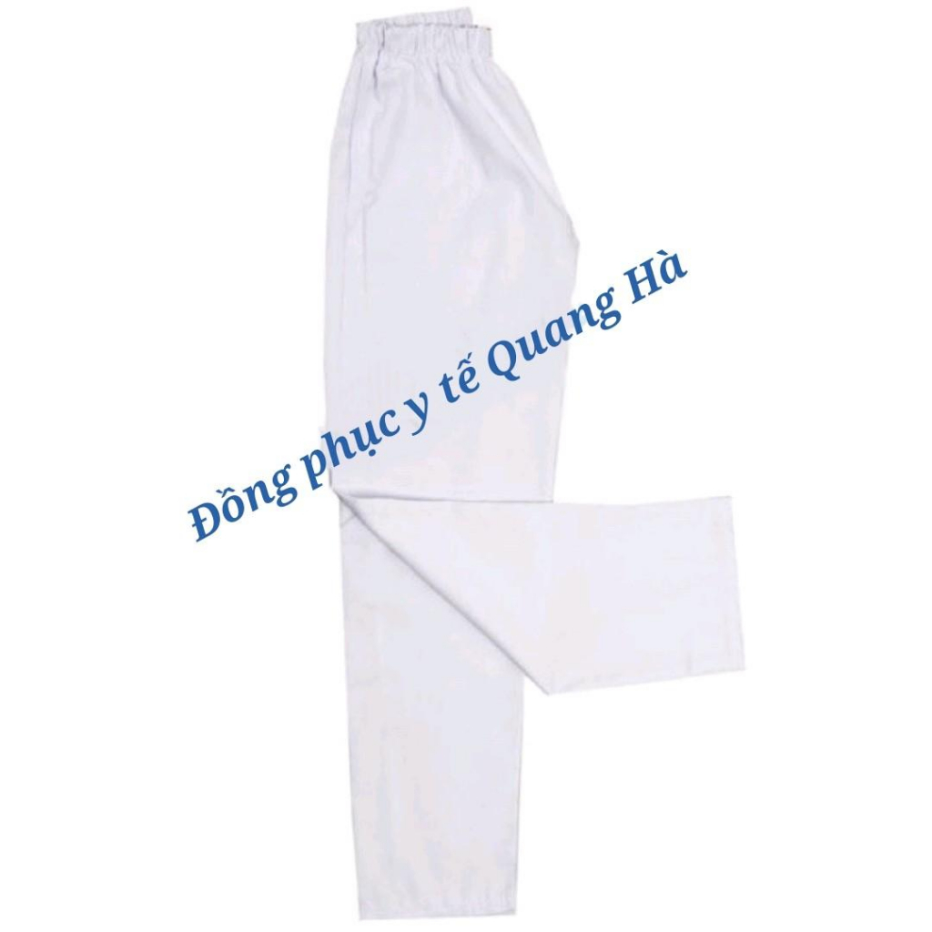 ÁO Blouse , Áo choàng bác sĩ ngắn tay dáng dài gần tới gối vải Thô COTTON dày dặn cao cấp.