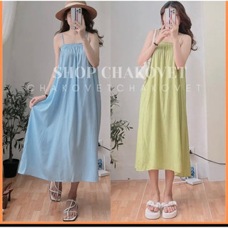 Đầm babydoll chất lụa ý