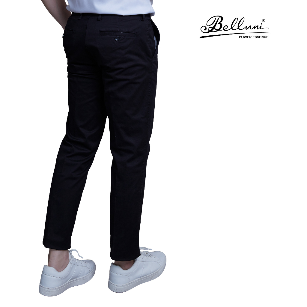 Quần khaki nam không ly BELLUNI sợi cotton - QK0.CMS.BE.25.BL