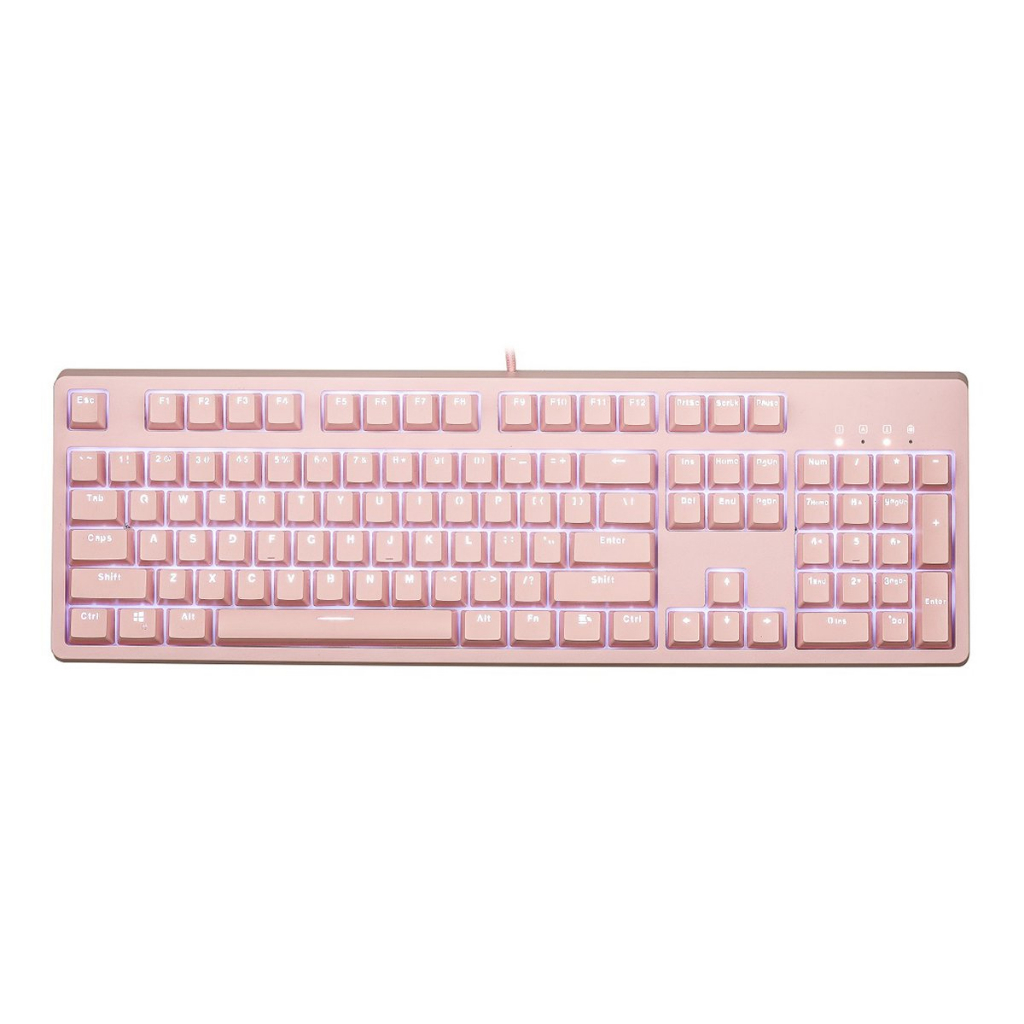 [HÀNG CHÍNH HÃNG] ✔️ Bàn Phím Cơ E-Dra EK3104 Dream Pink (Huano Switch) ✔️ 104 phím ✔️ BẢO HÀNH 24 THÁNG