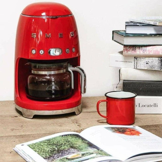 [Hà Hàng Đức] Máy pha cafe SMEG hình trứng DCF02RDEU - màu đỏ (cái)