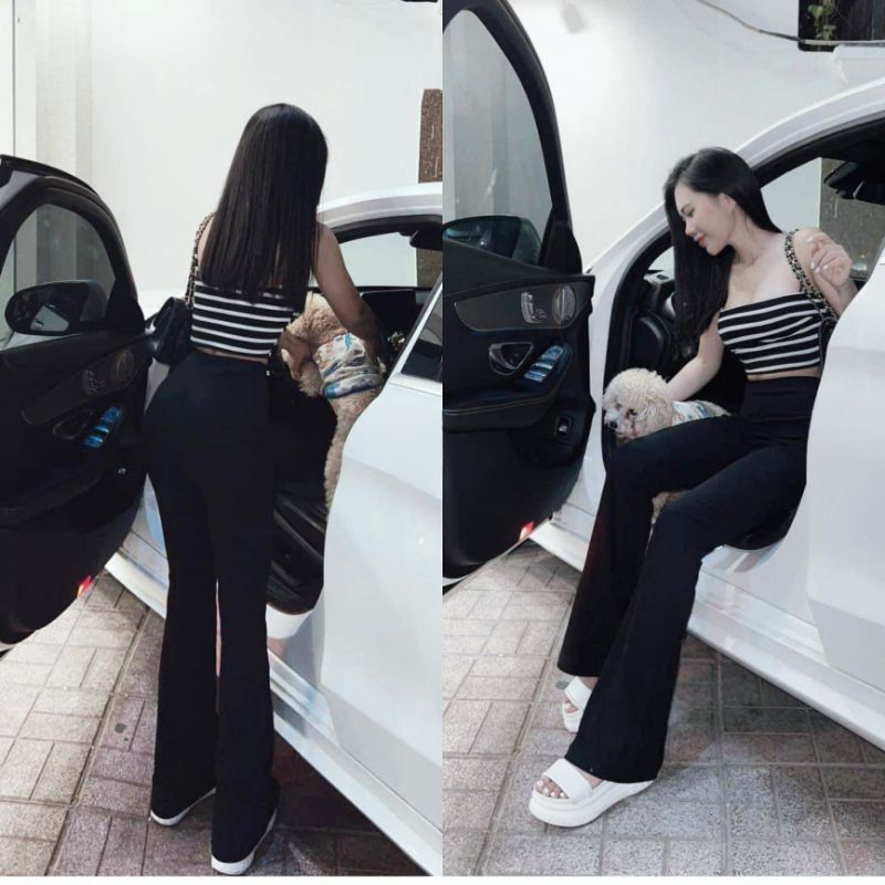 Set loe áo ống tôn dáng loại đẹp ( ảnh thật trải sàn )