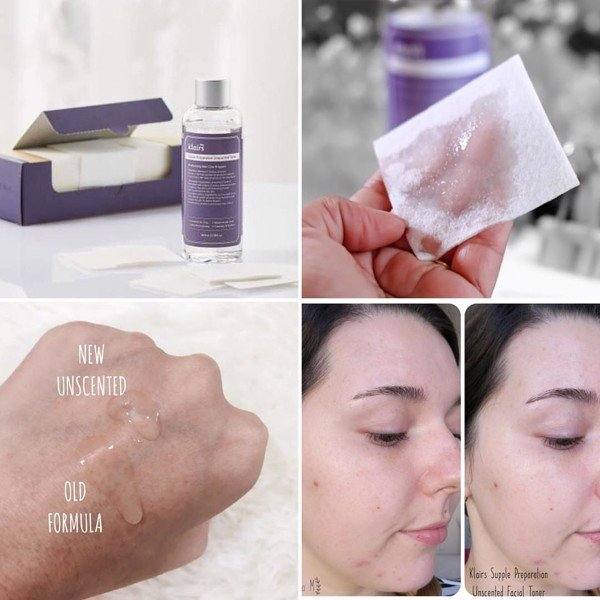 Nước hoa hồng Dear, Klairs Supple Preparation Unscented Toner 180ml