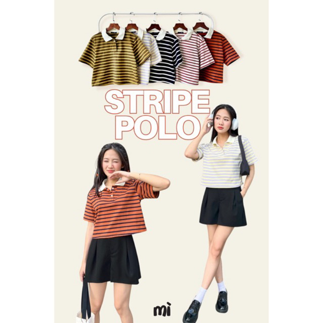 ÁO THUN POLO - STRIPE POLO