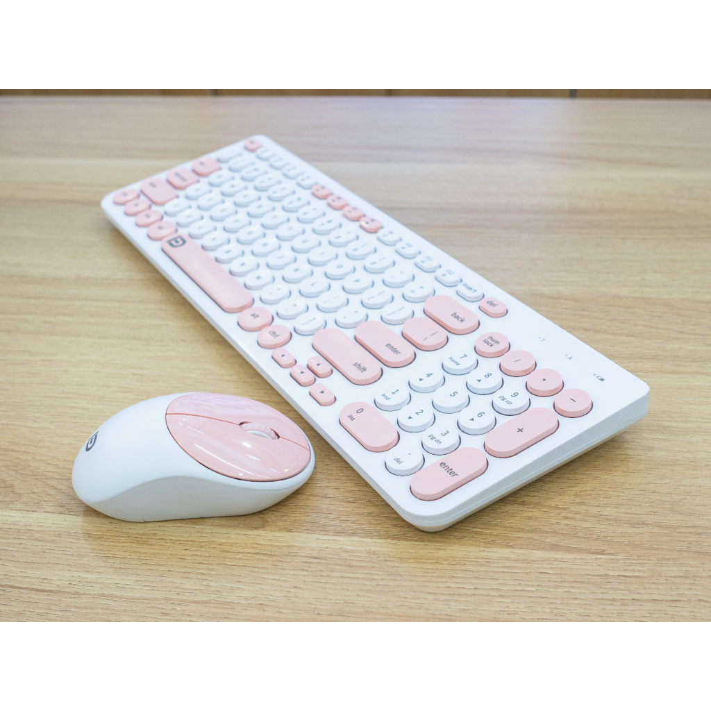 Bộ Bàn Phím Chuột Không Dây Forter IK6631 - Chính Hãng