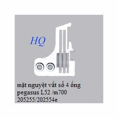 Mặt nguyệt vắt sổ 4 ống pegasus l52 /m700 205255/202554e