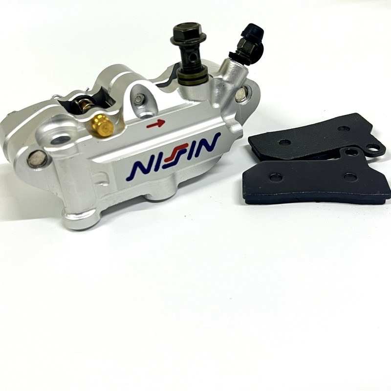 Bộ heo Dầu NISSIN chính hãng trước và sau bao gồm pát và ốc dầu dùng cho mọi loại xe máy Loại 1
