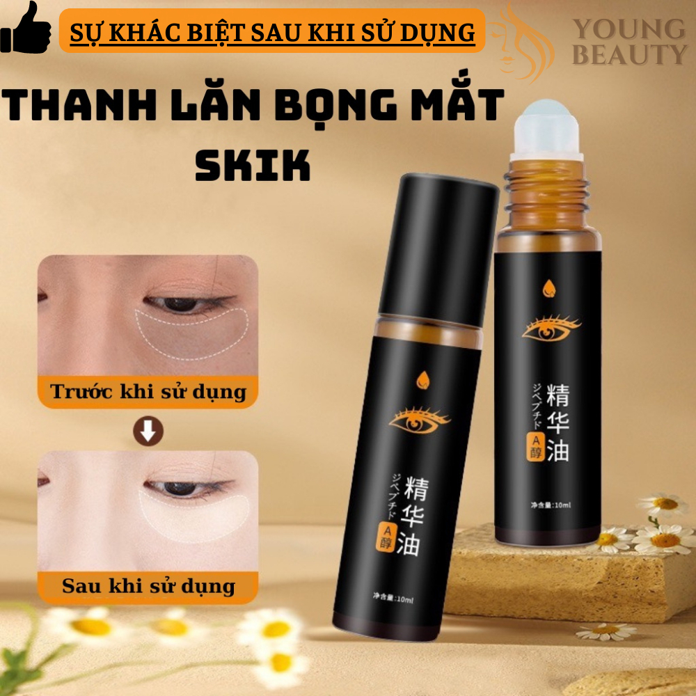 Thanh lăn tan bọng mắt SKIK - Serum đánh tan bọng mắt, giảm thâm quầng mắt, nếp nhăn, dưỡng da vùng mắt - YOUNG BEAUTY