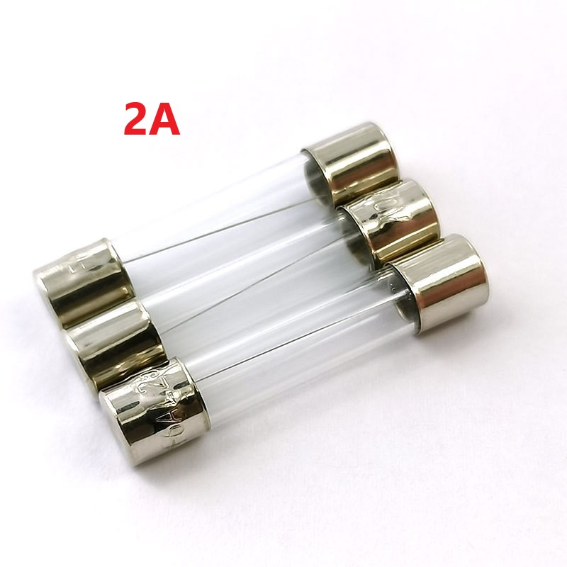 Cầu Chì 5x20 mm 250V ống thủy tinh 1A, 2A, 3A, 4A, 5A, 6A, 10A, 15A, 20A, Cầu chì ống 5* 20 mm Đủ Loại