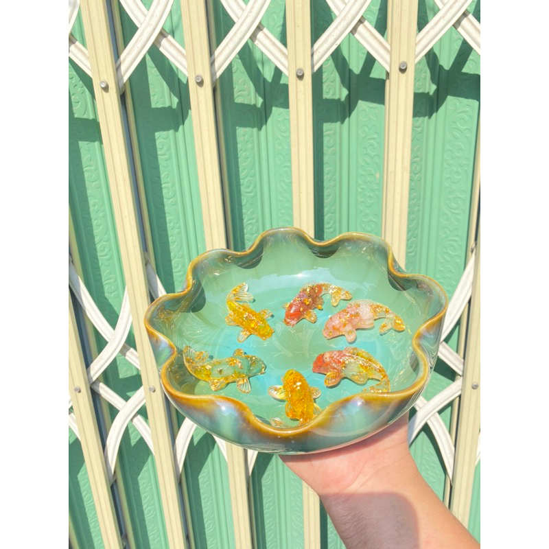 Bát thả hoa minh đường tụ thuỷ