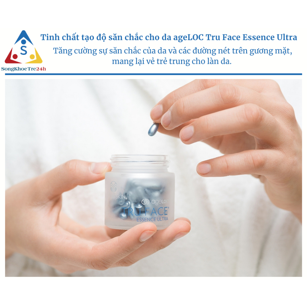 Tinh chất tạo độ săn chắc cho da ageLOC Tru Face Essence Ultra (60 viên)