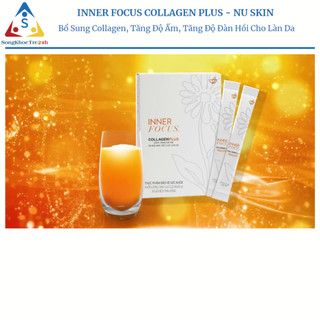 Inner focus collagen plus--collagen vị cam--hộp 30 gói