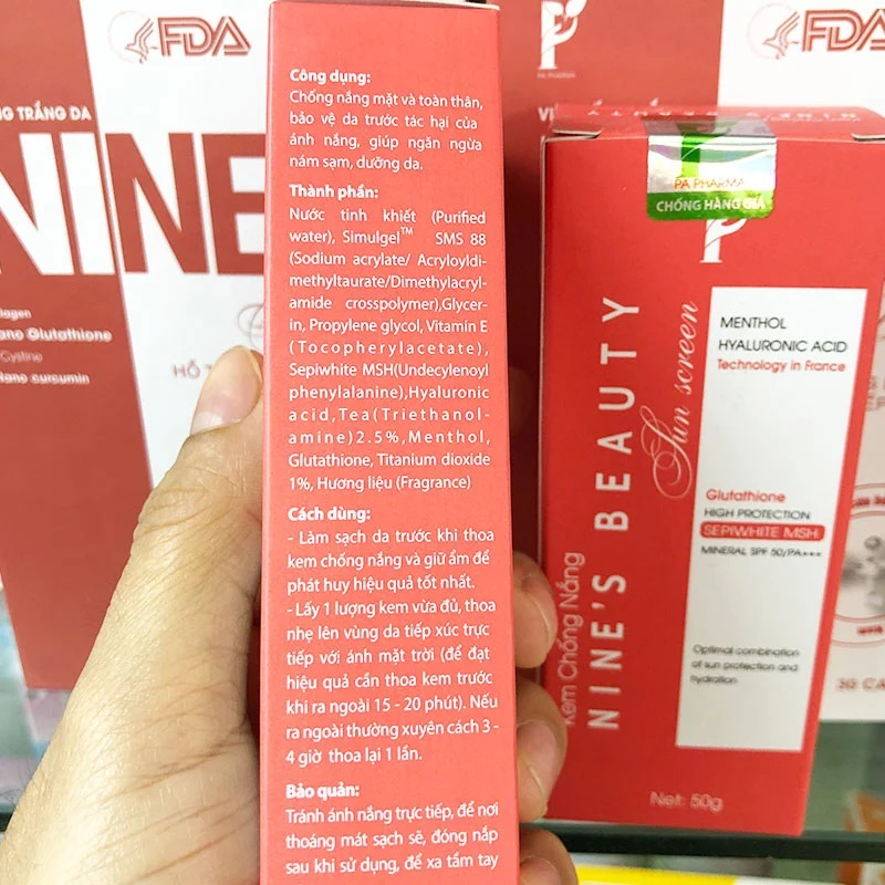 Kem chống nắng Nine's Beauty