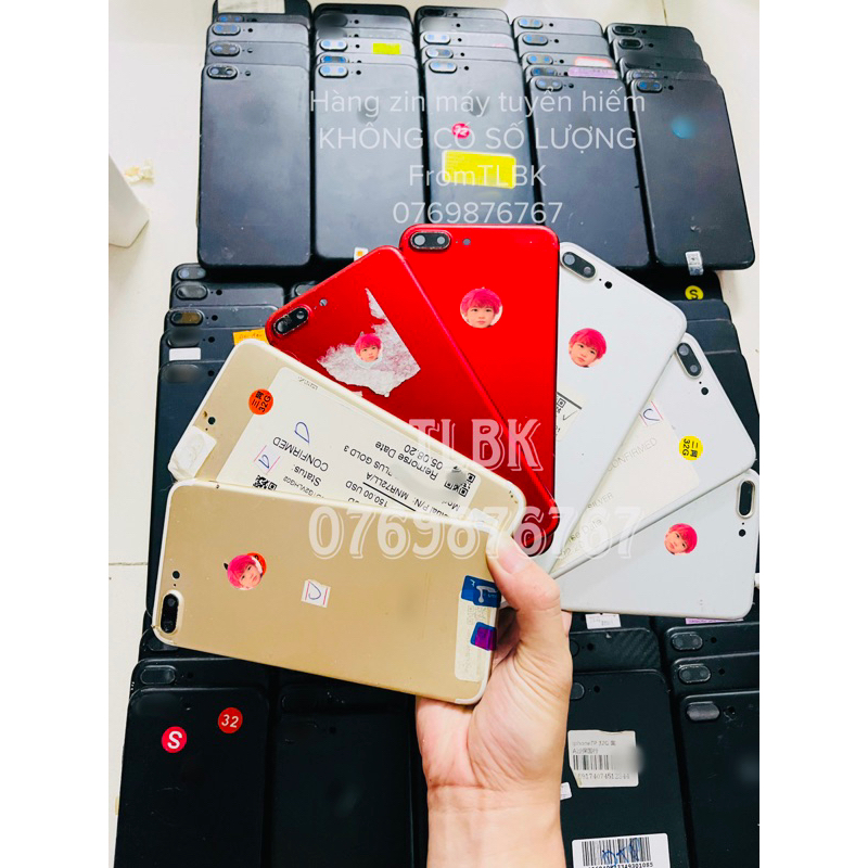 (VỎ ZIN BÓC 99%-98% HIẾM 6s+->8+)VỎ SƯỜN 6s+,8+,7+,7g CAM KẾT 100% ZIN BÓC MÁY TÌNH TRẠNG ĐẸP LƯỚT SIÊU HIẾM