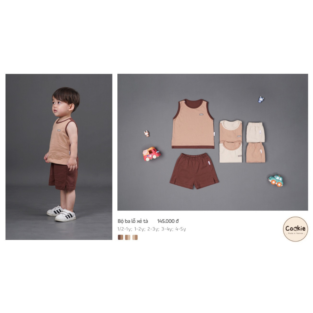Cookie - Bộ ba lỗ xẻ tà CK80880
