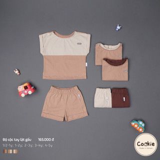 Cookie - bộ cộc tay lật gấu ck17187