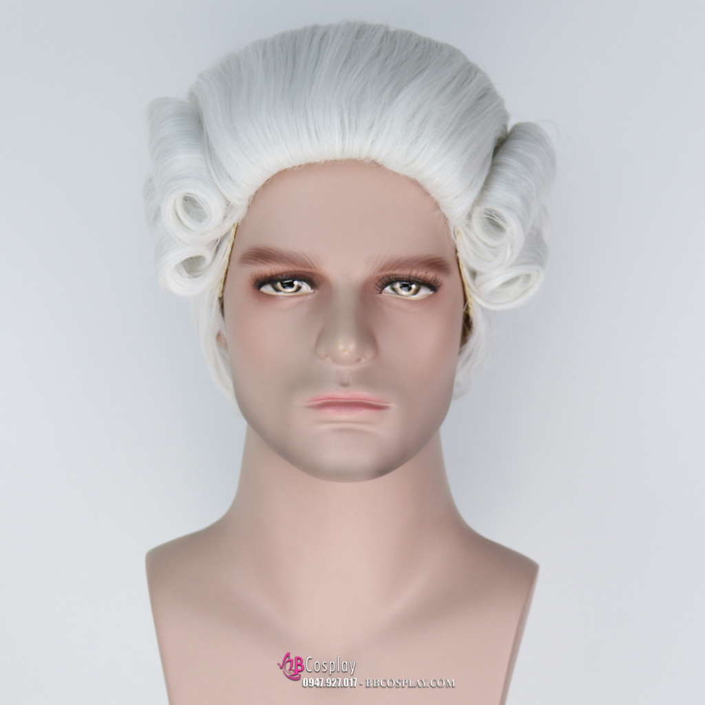 Tóc Giả Thẩm Phán Kiểu Luật Sư Quý Tộc Hoàng Gia Anh - 14238-14236-15499