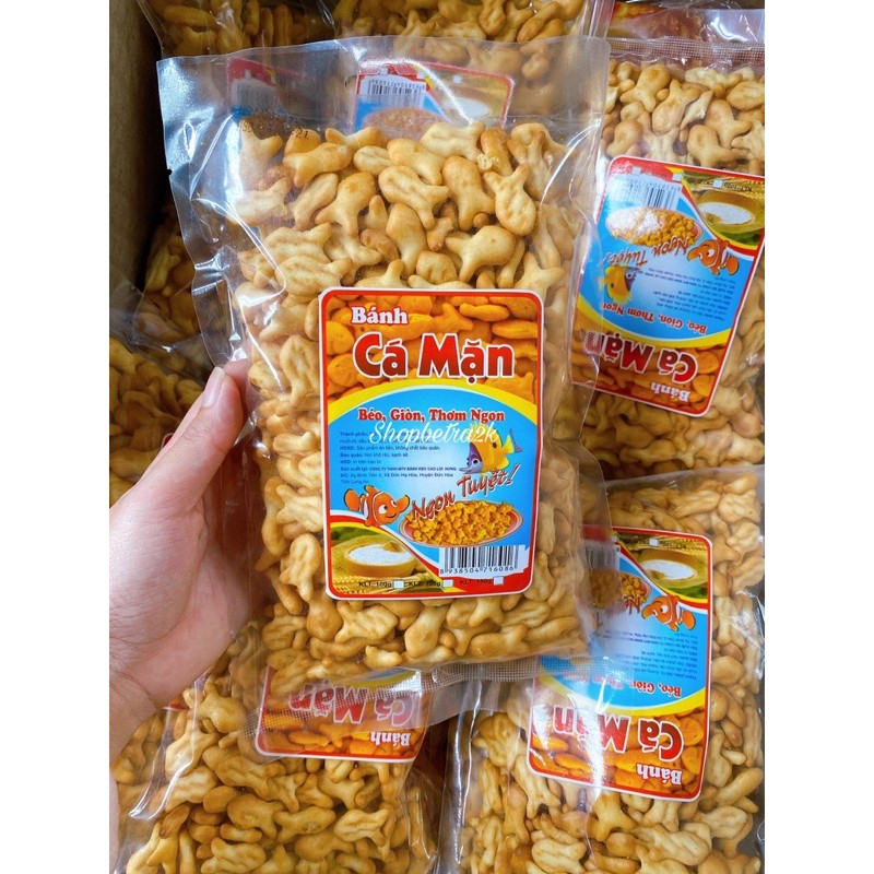 1kg bánh quy cá mặn bơ sữa thơm ngon