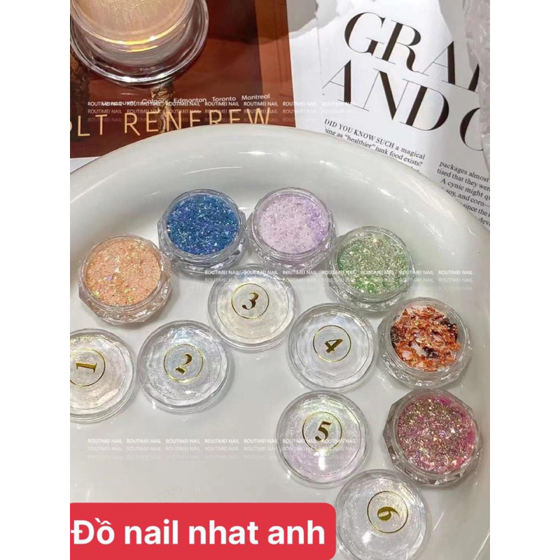 Các sét nhũ siêu xinh mới về