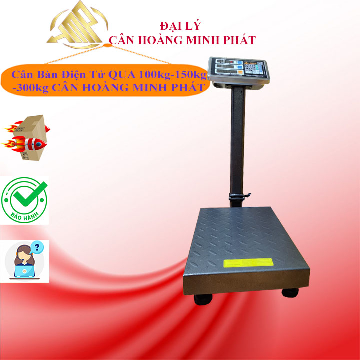 Cân bàn 150kg-300kg.Cân bàn điện tử tính tiền siêu chắc chắn_Bảo hành 2năm