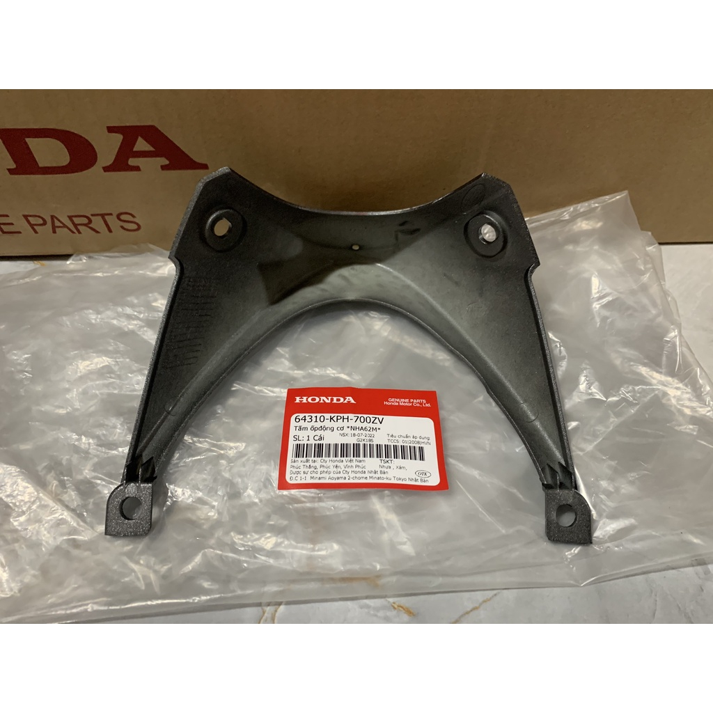 Ốp trước phái dưới HONDA FUTURE NEO màu Đen xám. 64310KPH700ZV