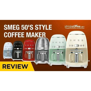 [Hà Hàng Đức] Máy pha cafe SMEG hình trứng DCF02RDEU - màu đỏ (cái)