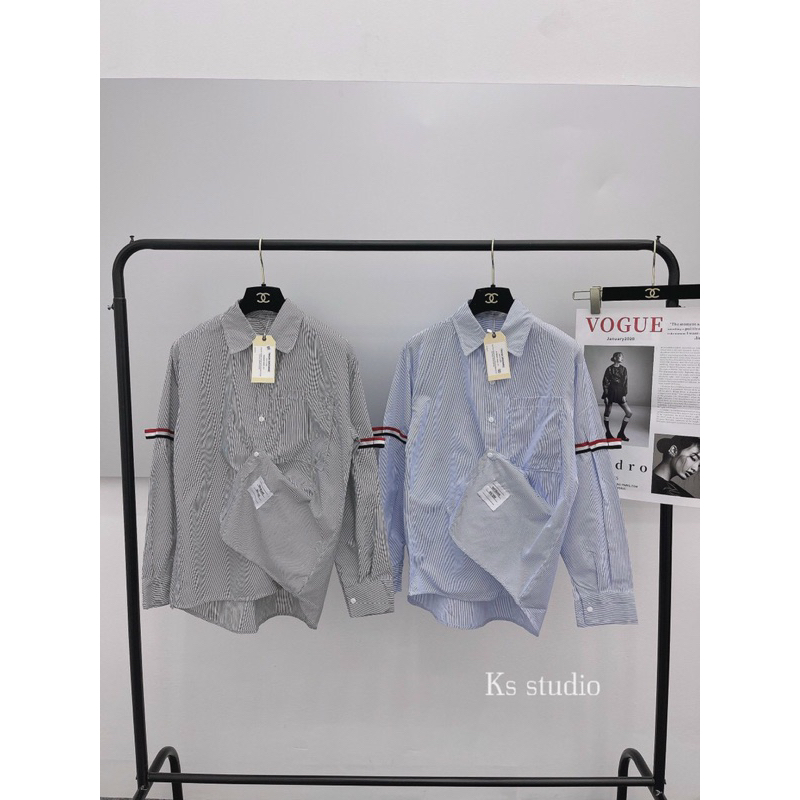 Áo sơ mi Thom Browne dài tay