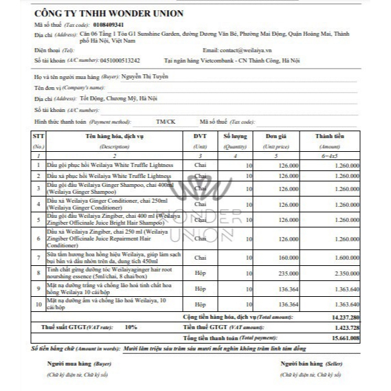 Sữa Tắm Weilaiya Trắng Da Sữa Tắm Lưu Hương Cánh Hoa Hồng Damask 450ml
