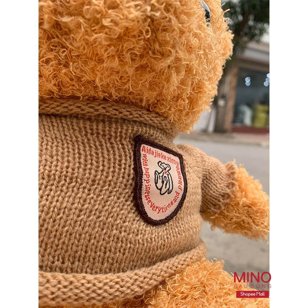 Gấu Teddy To Head Tales Mặc Áo Gối Ôm Hình Thú Teddy MINO STORE TH85