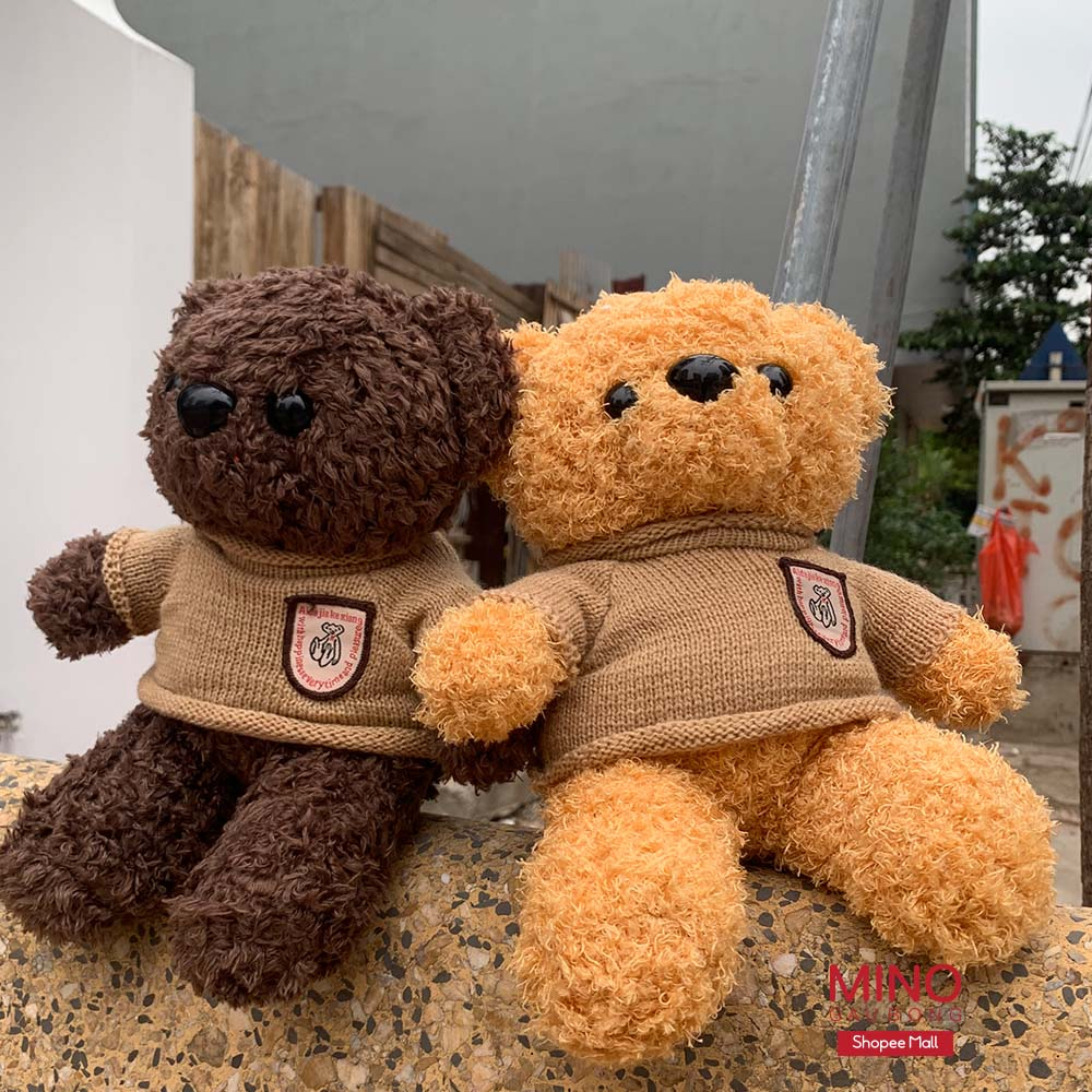 Gấu Teddy To Head Tales Mặc Áo Gối Ôm Hình Thú Teddy MINO STORE TH85