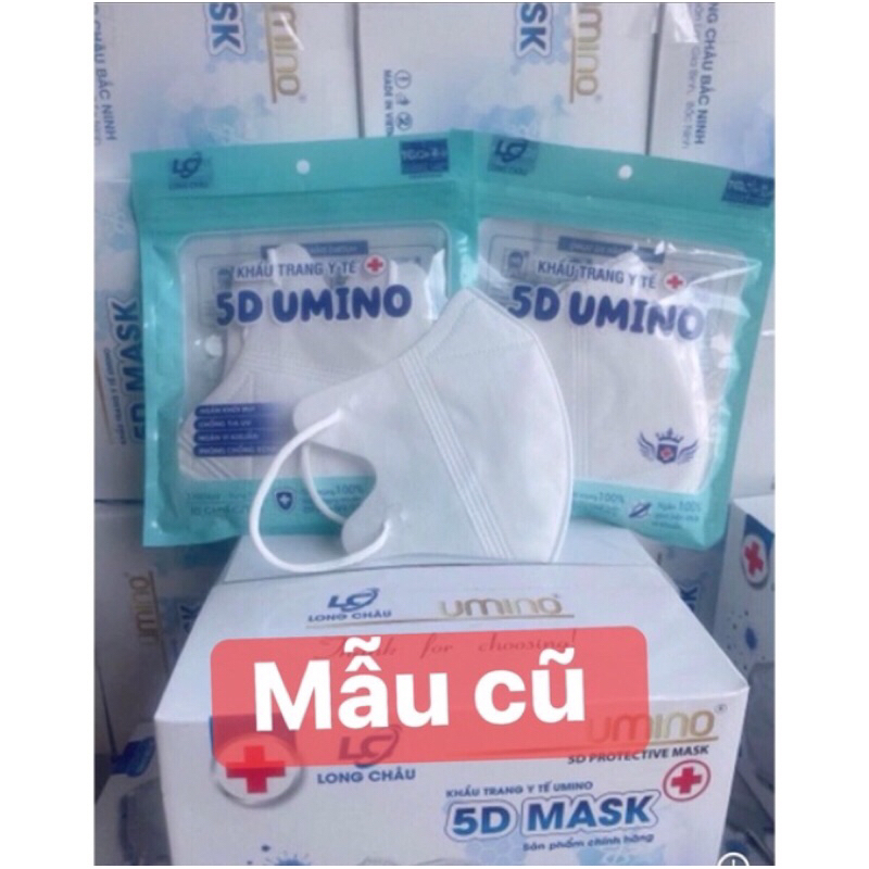 thùng 100 cái khẩu trang 5d umino